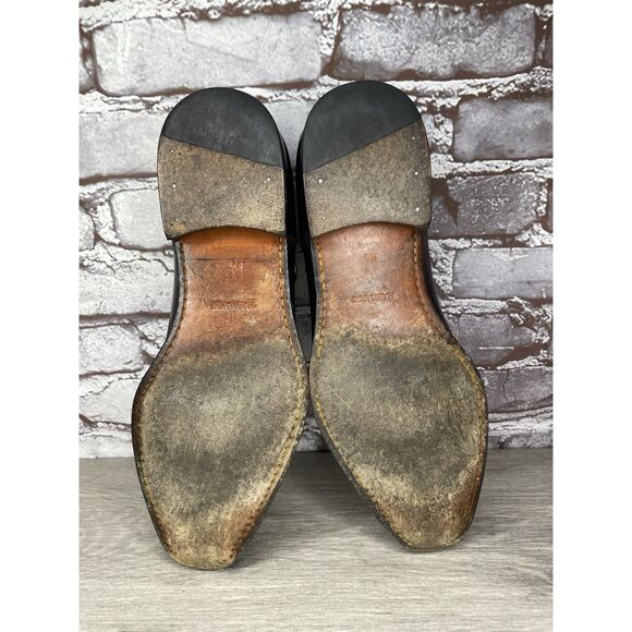 Magnanni Dark Cordovan Monk Strap Classic Dress Shoes Men Sz 8.5M US/42EU Spain - Picture 10 of 16